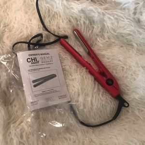 Pink travel size CHI straightener NWOT